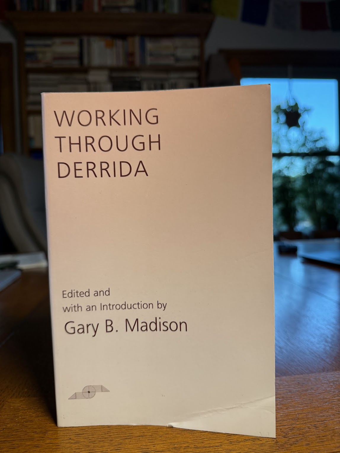 Working Through Derrida edited by Gary B. Madison
