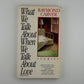 What We Talk About When We Talk About Love by Raymond Carver