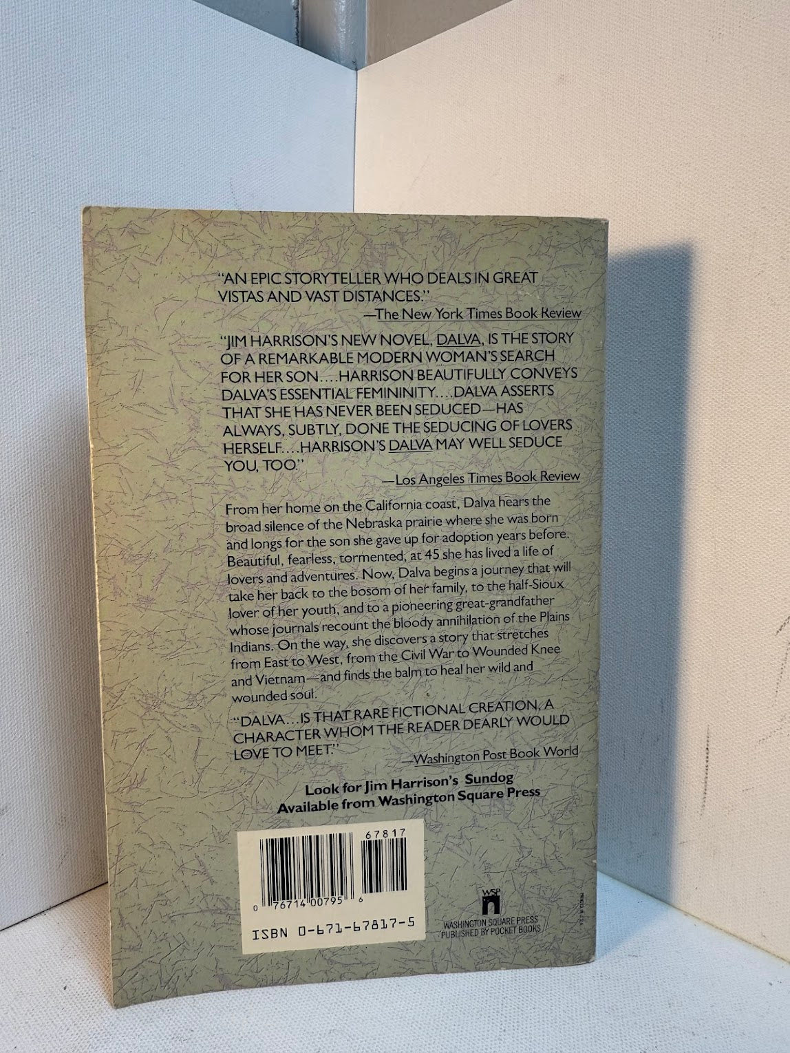 Dalva by Jim Harrison