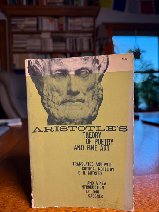 Aristotle's Theory of Poetry and Fine Art