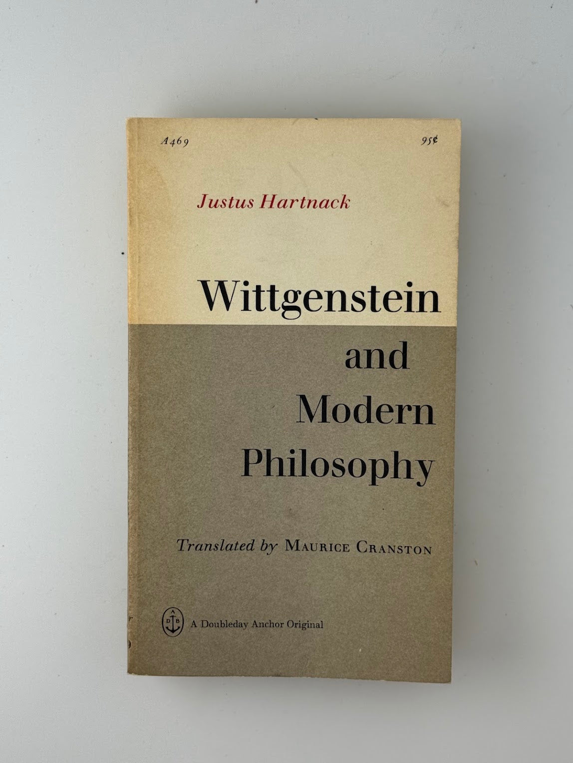 Wittgenstein and Modern Philosophy by Justus Hartnack