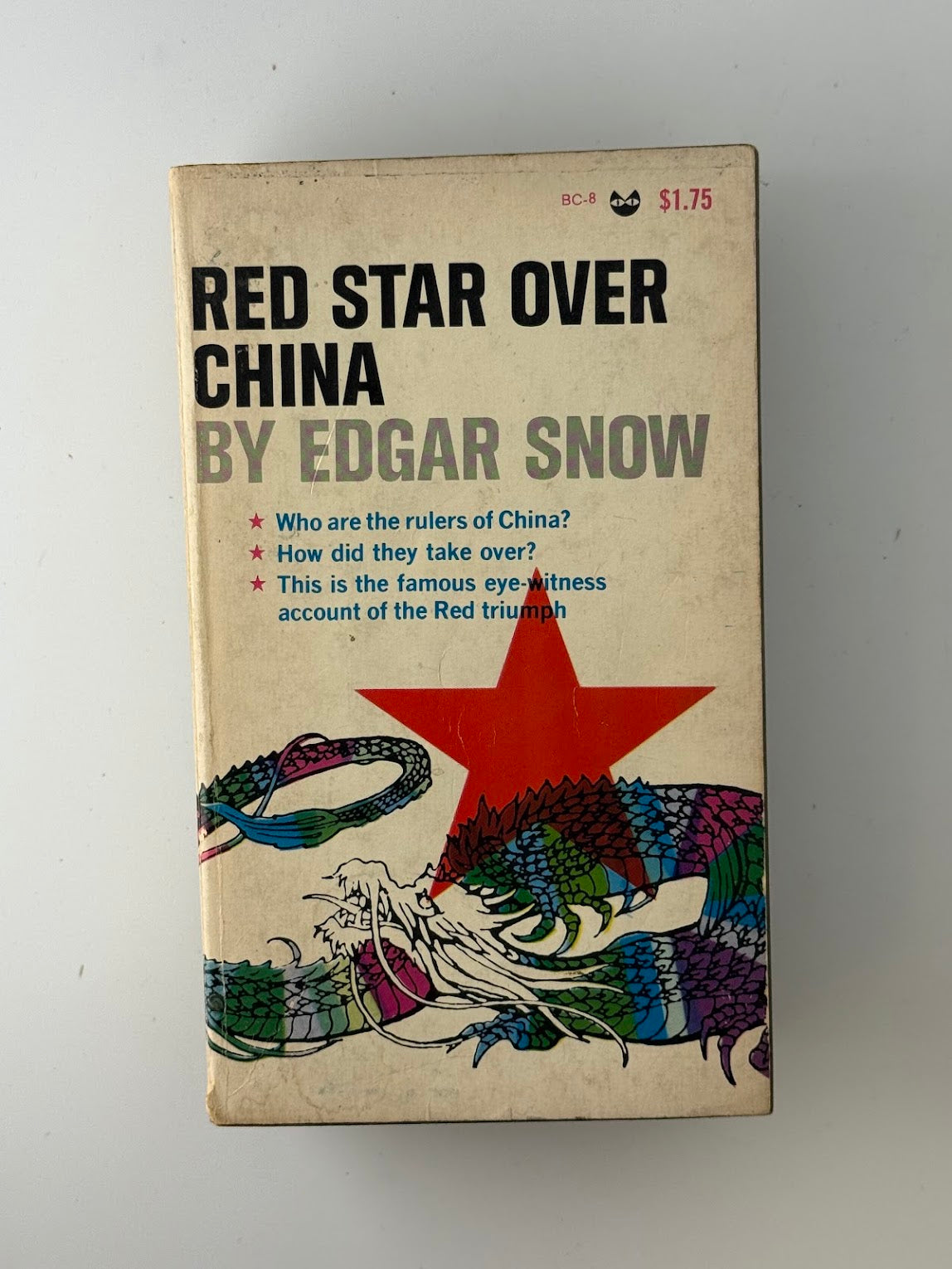 Red Star Over China by Edgar Snow