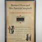 Bernard Shaw and Mrs. Patrick Campbell: Their Correspondence