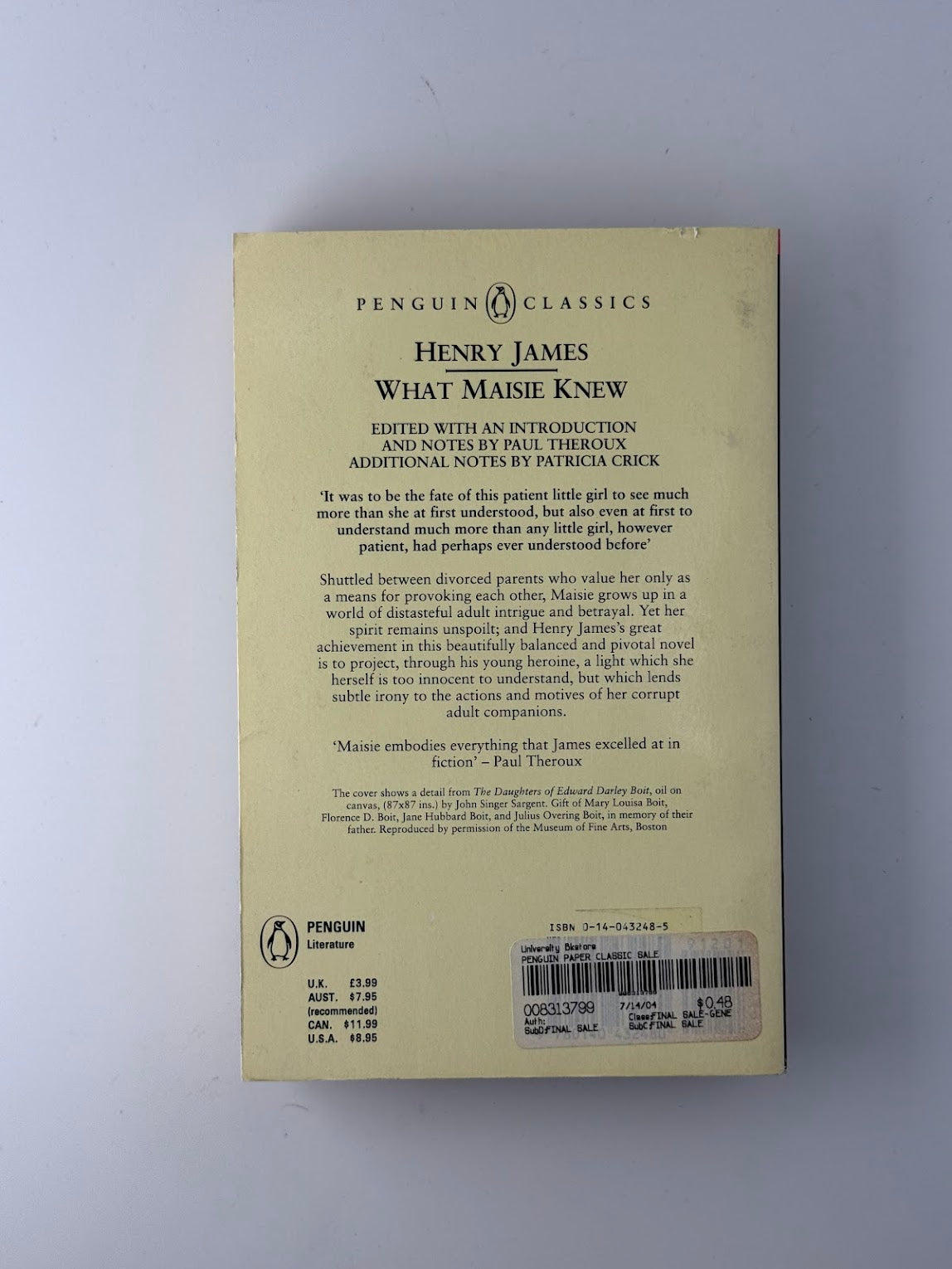 What Maisie Knew by Henry James