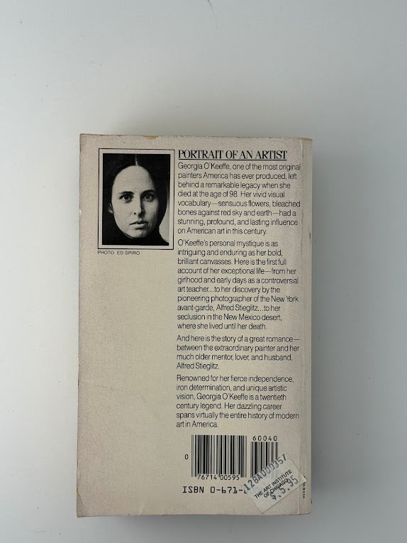 Portrait of an Artist - A Biography of Georgia O'Keefe by Laurie Lisle