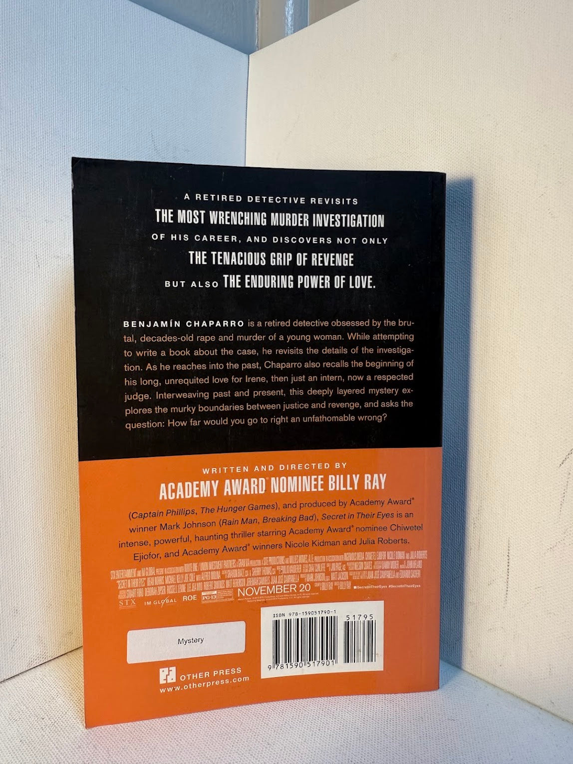 The Secret in Their Eyes by Eduardo Sacheri