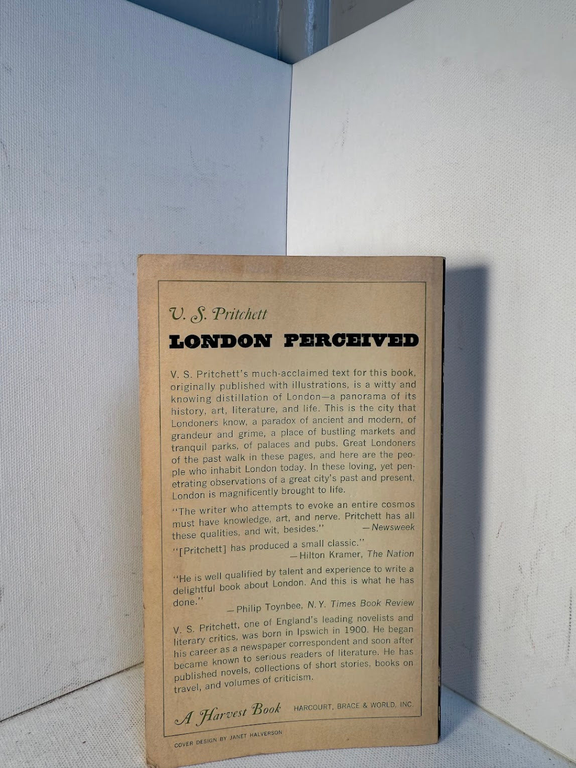 London Perceived by V.S. Pritchett