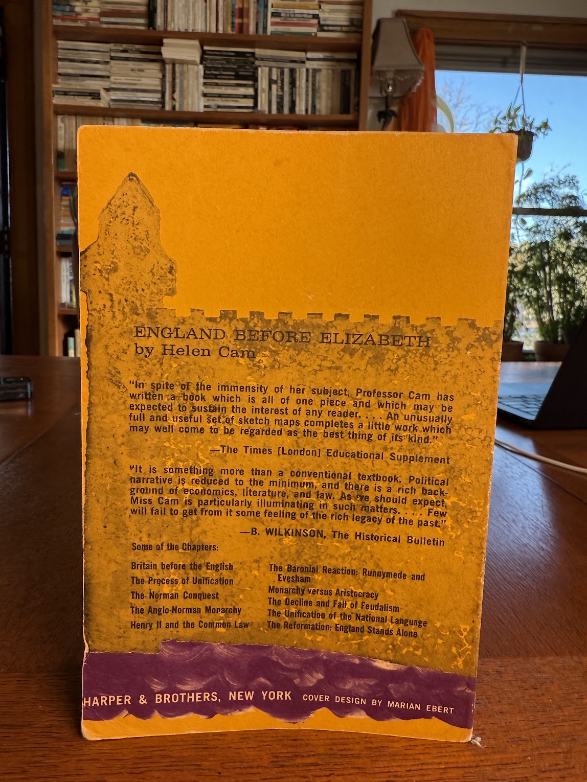 England Before Elizabeth by Helen Cam