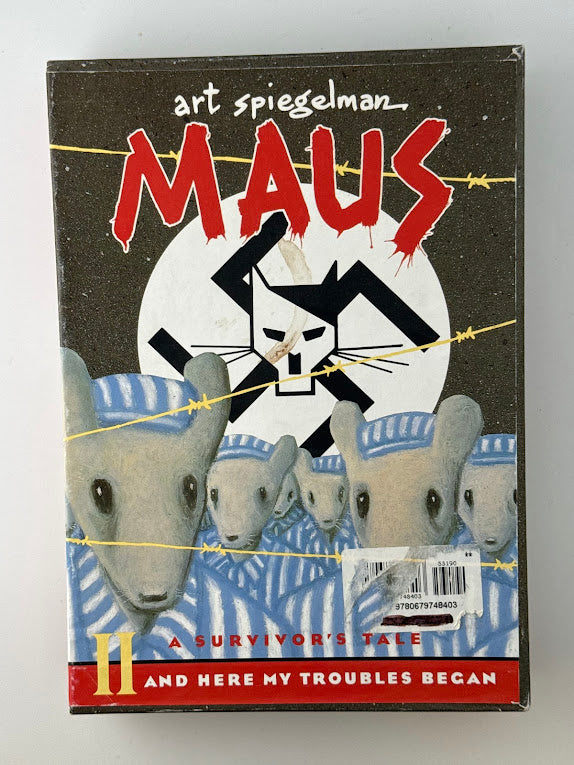 Art Spiegelman Maus Box Set Vol 1 &2