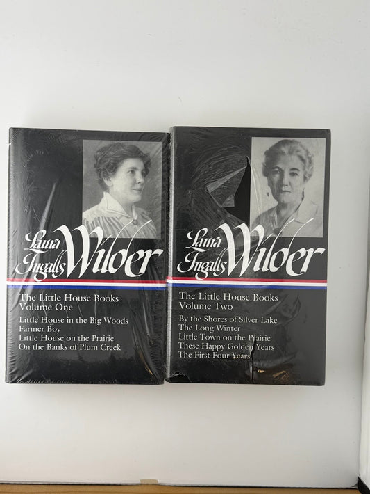 The Little House Books 2 Volumes by Laura Ingalls Wilder