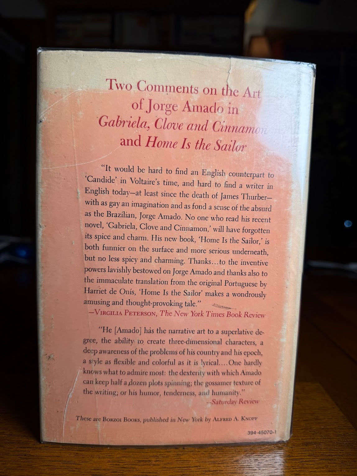 The Violent Land by Jorge Amado