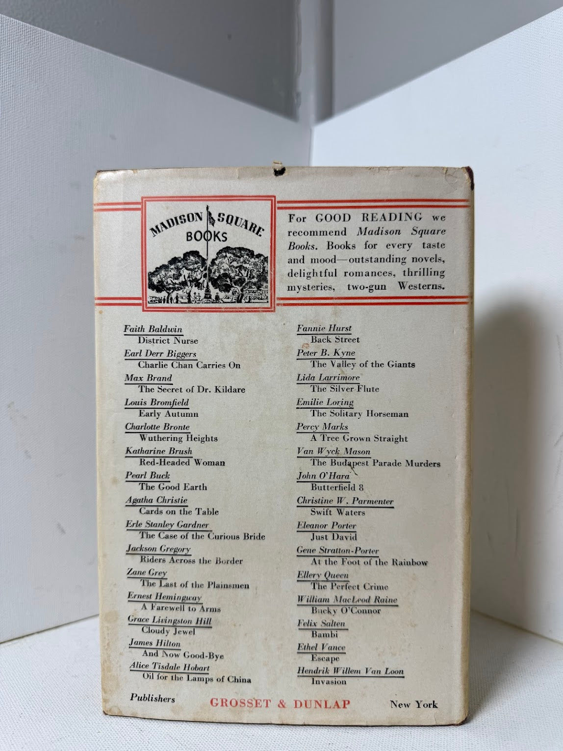 While the Patient Slept by M. G. Eberhart