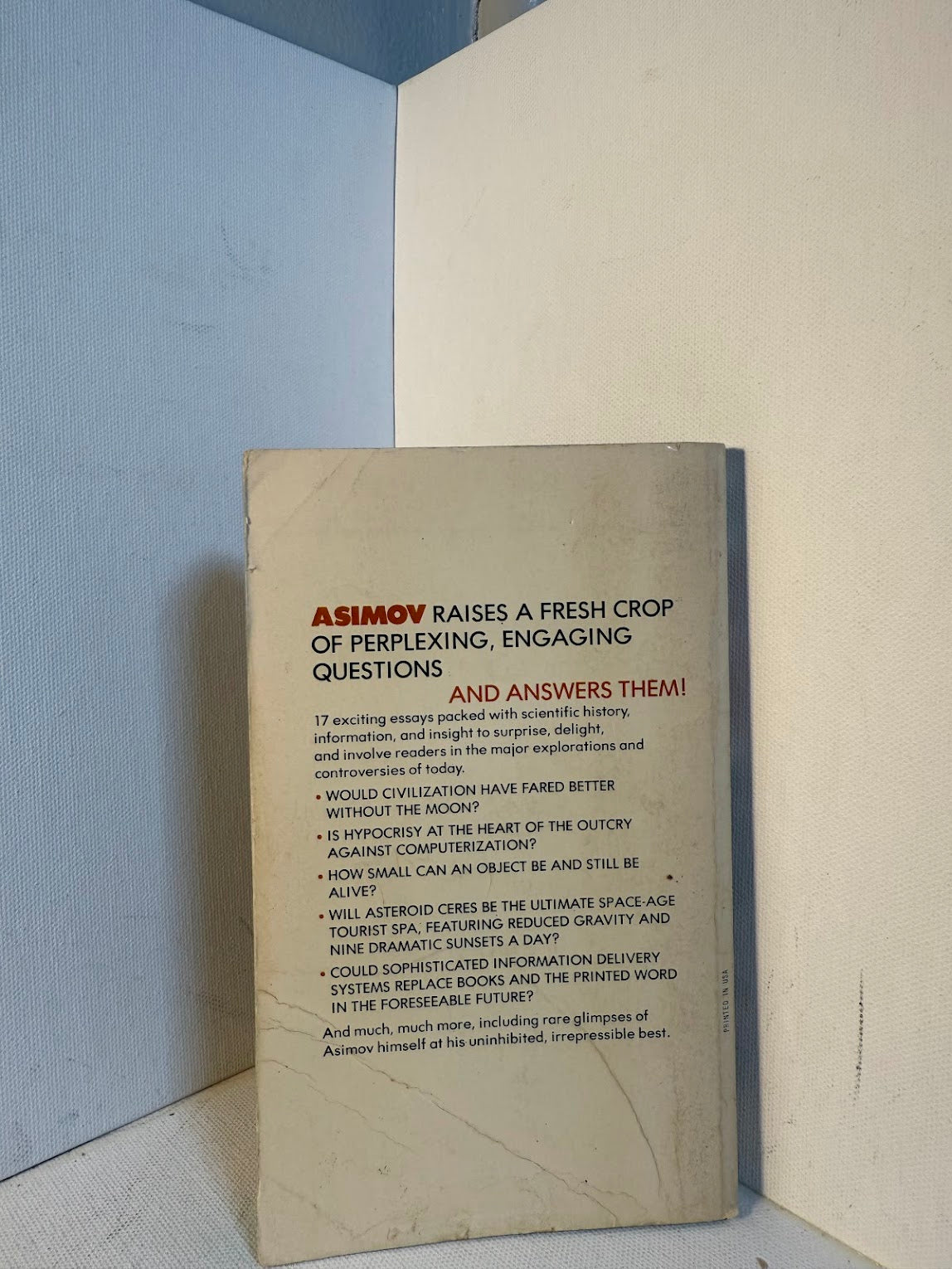 The Tragedy of the Moon by Isaac Asimov
