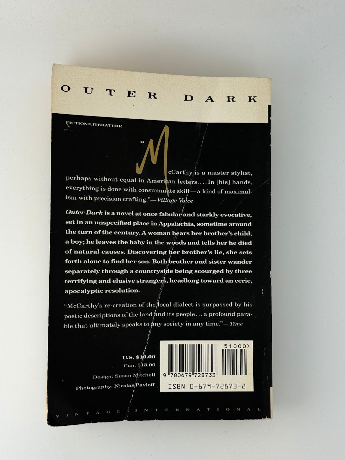 Outer Dark by Cormac McCarthy