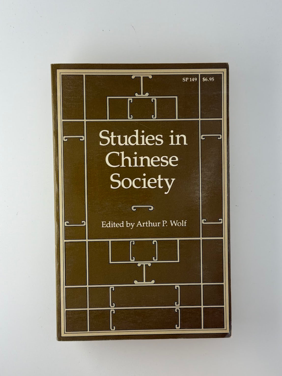 Studies in Chinese Society edited by Arthur P. Wolf