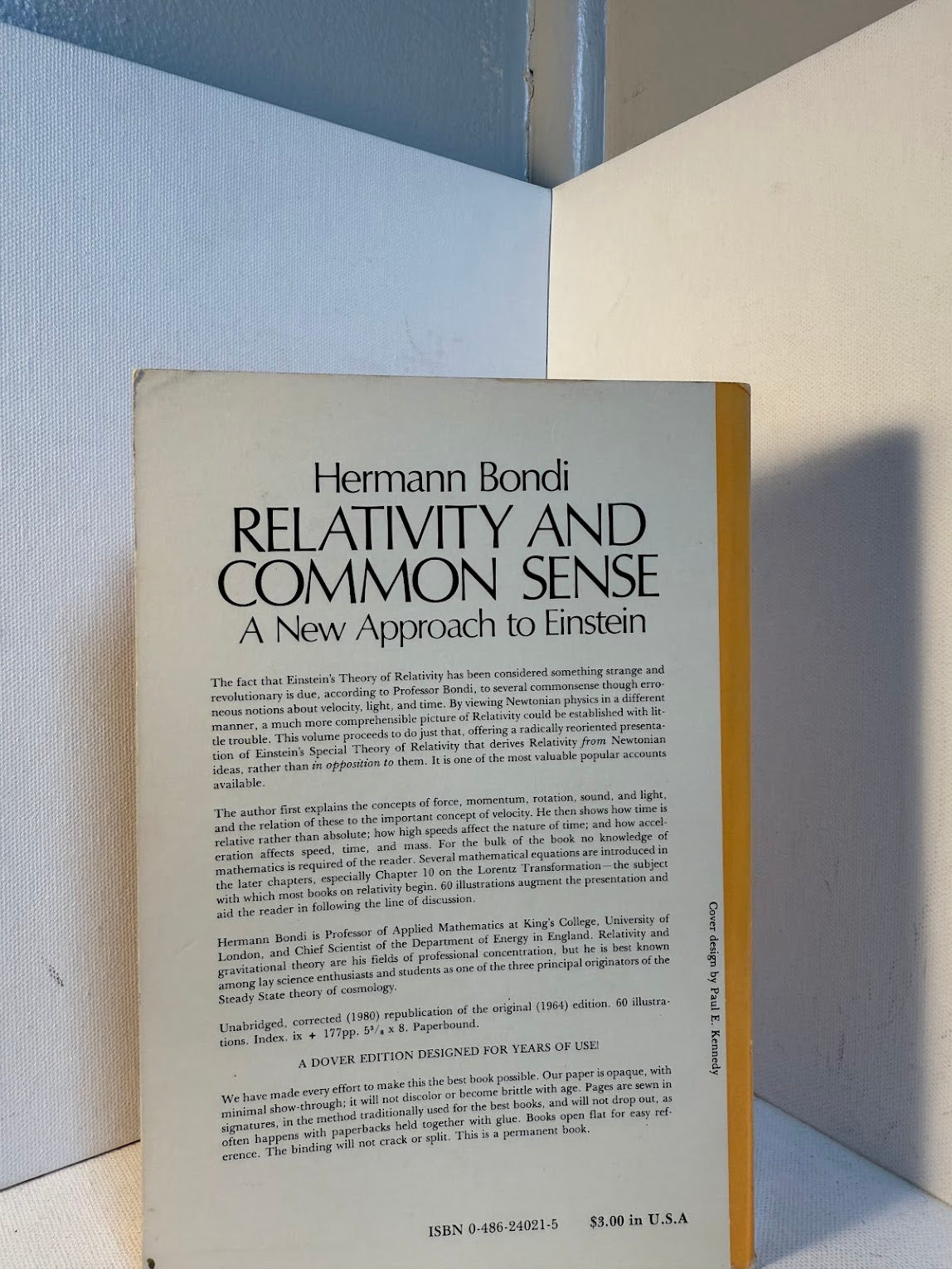 Relativity and Common Sense - A New Approach to Einstein by Hermann Bondi
