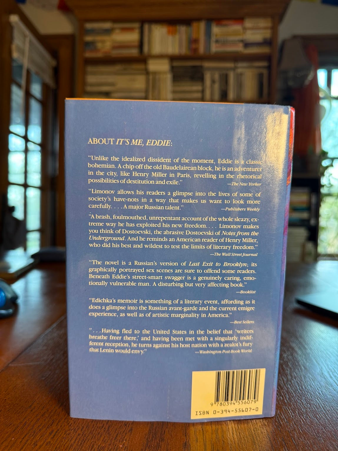 His Butler's Story by Edward Limonov