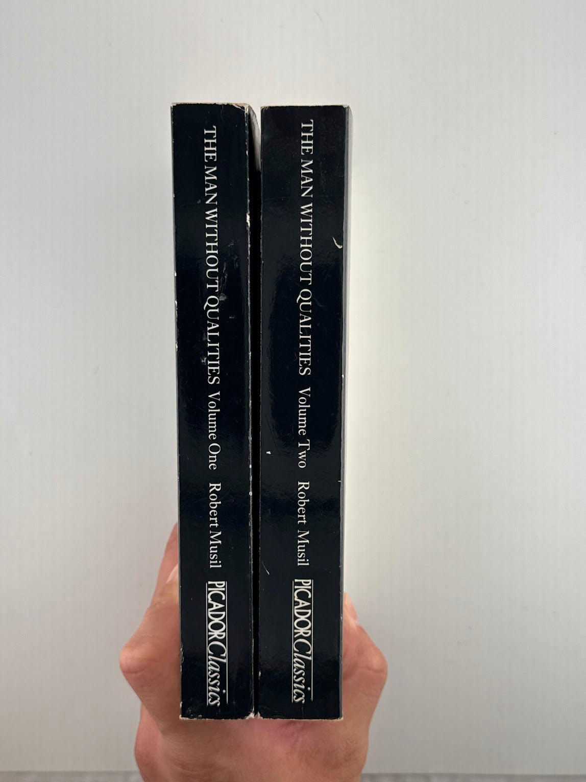 The Man Without Qualities Volume One and Two by Robert Musil