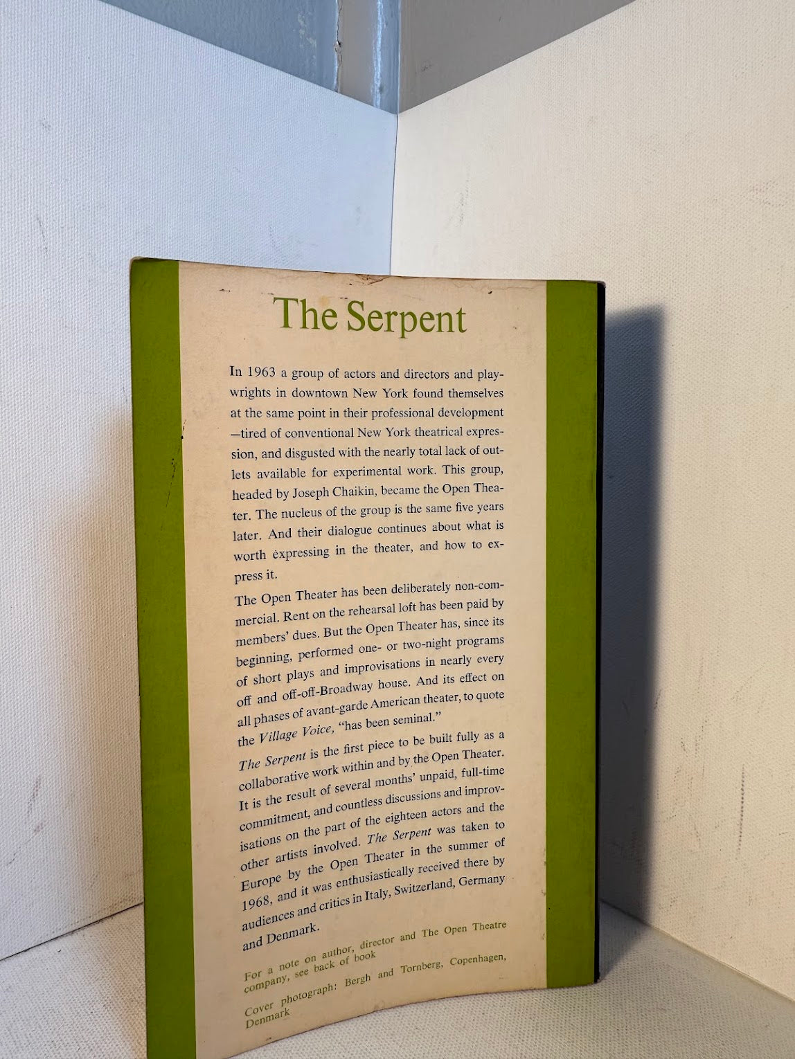 The Serpent by Jean Claude van Itallie