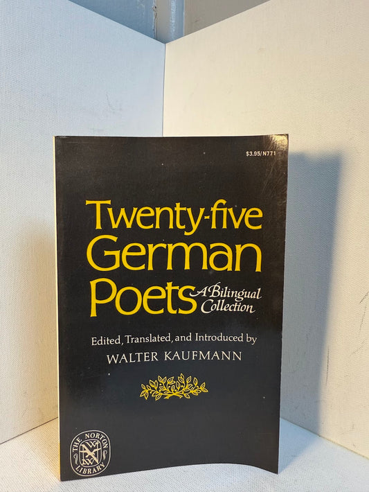 Twenty Five German Poets edited by Walter Kaufmann