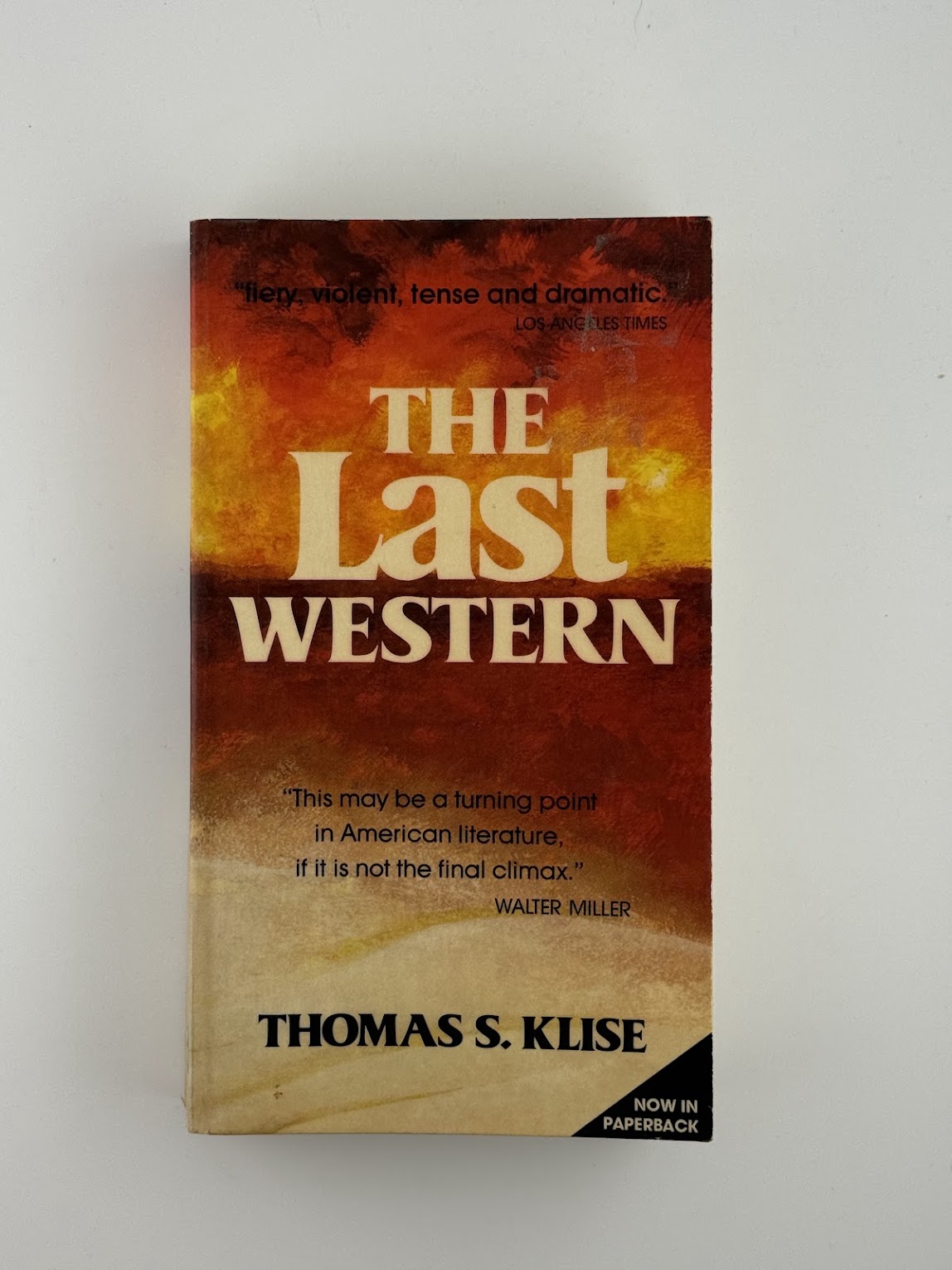 The Last Western by Thomas S. Klise