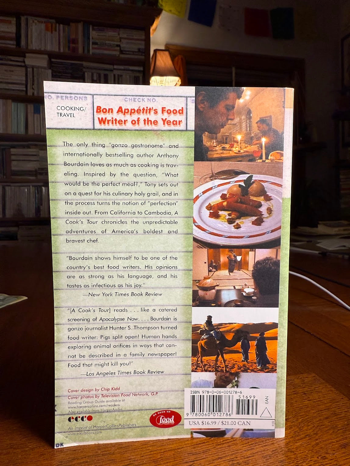 A Cook's Tour by Anthony Bourdain