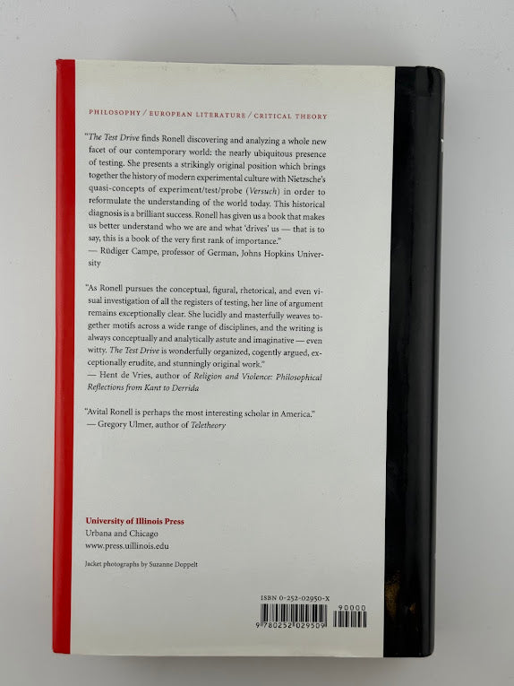 The Test Drive by Avital Ronell