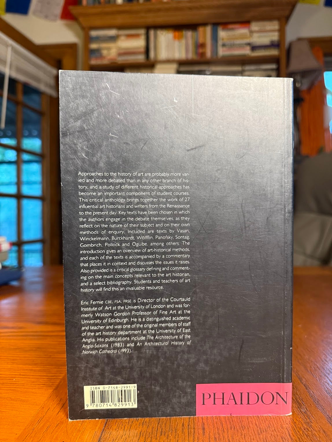 Art History and Its Methods - A Critical Anthology