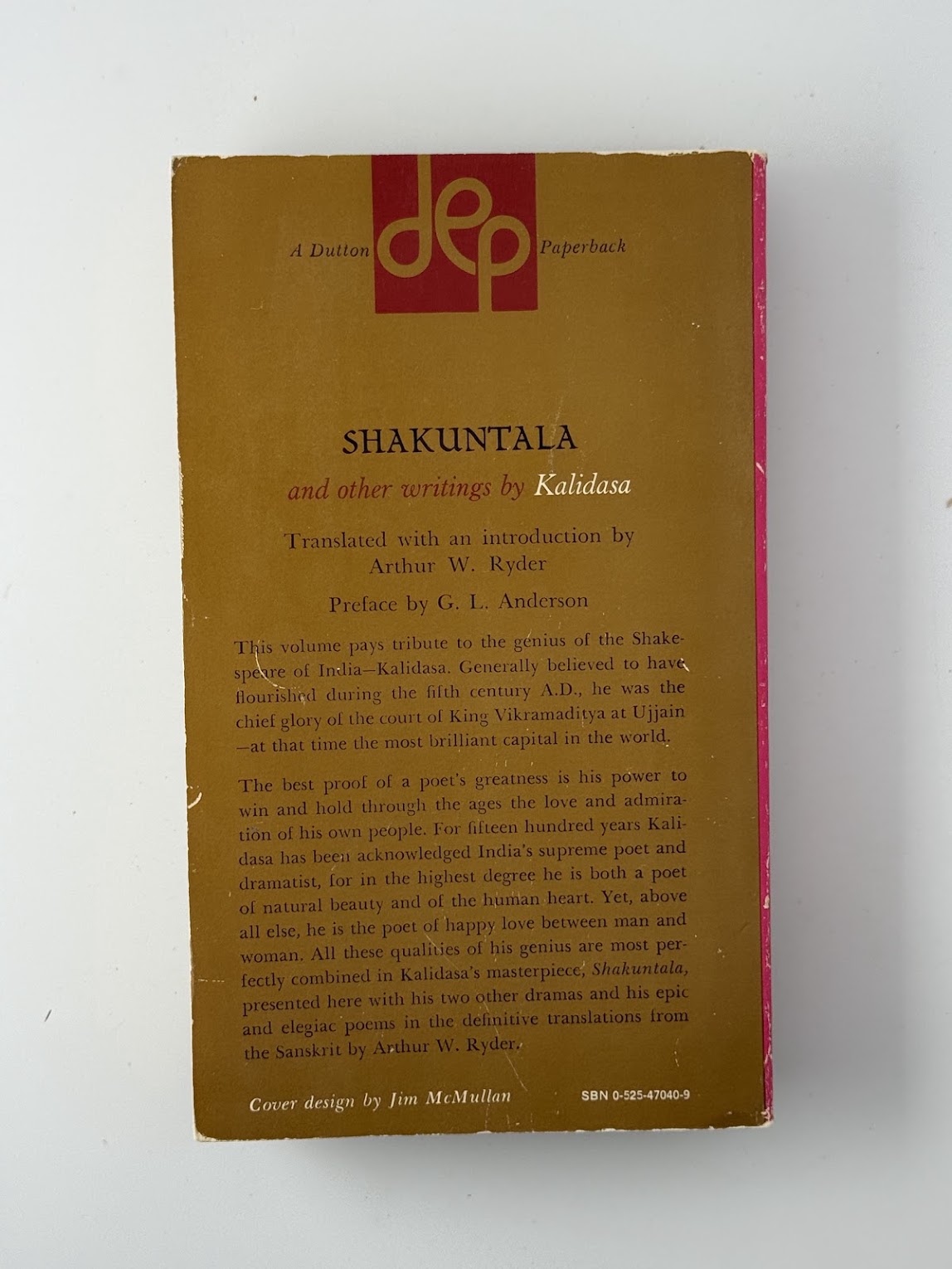 Shakuntala and Other Writings by Kalidasa