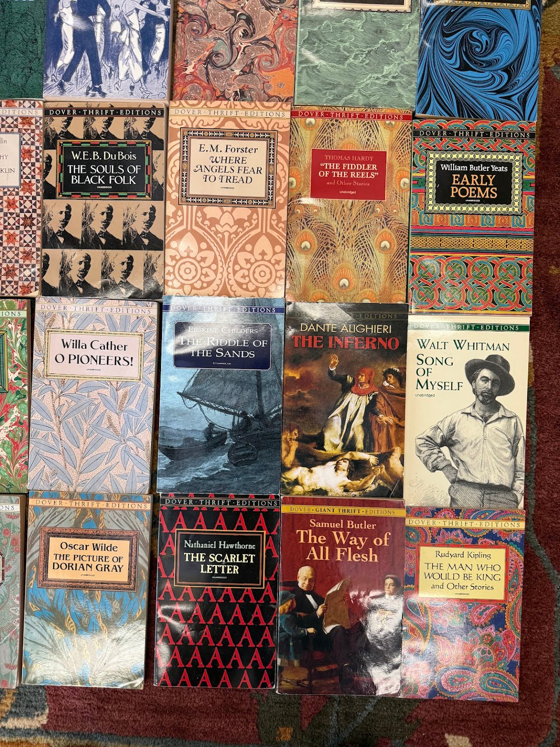 Collection of 60+ Dover Thrift Classic Editions