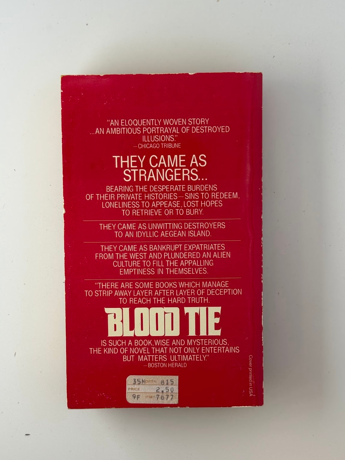 Blood Tie by Mary Lee Settle