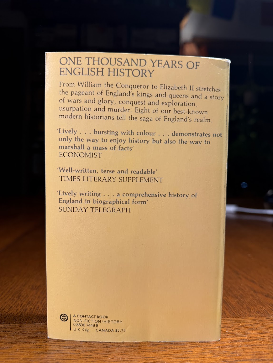 Kings and Queens of England edited by Antonia Fraser