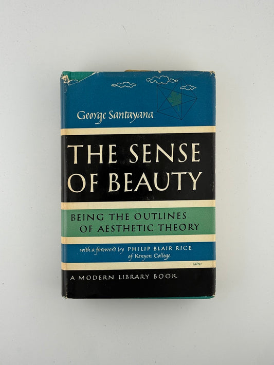 The Sense of Beauty by George Santayana