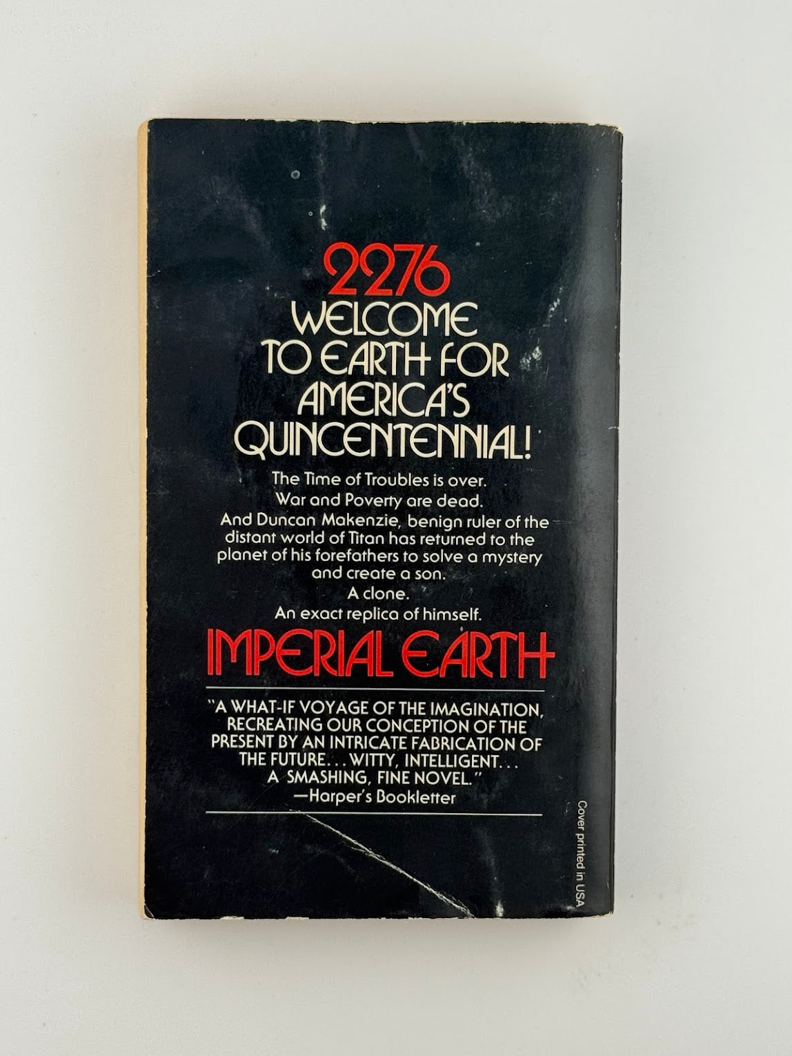Imperial Earth by Arthur C. Clarke