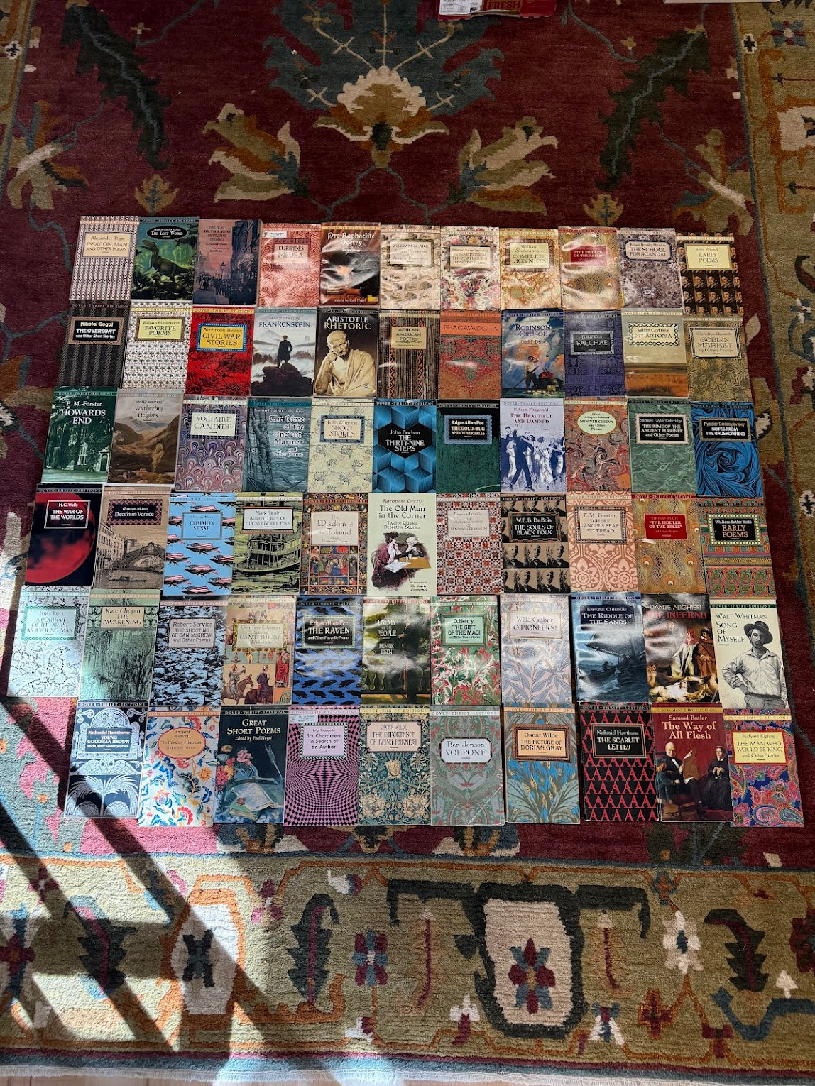 Collection of 60+ Dover Thrift Classic Editions