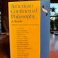 American Continental Philosophy - A Reader edited by Walter Brogan & James Risser