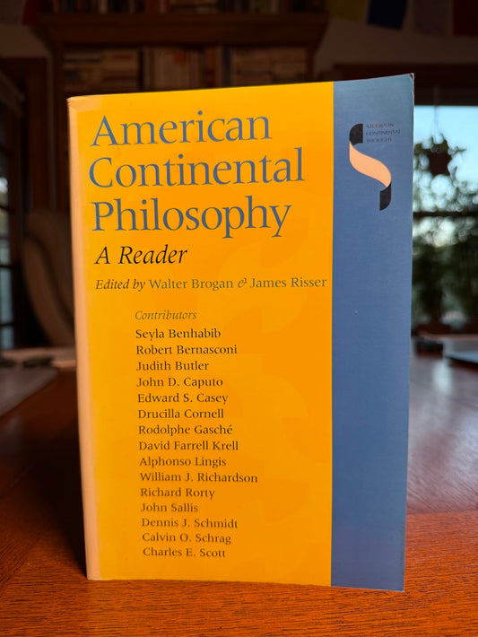 American Continental Philosophy - A Reader edited by Walter Brogan & James Risser