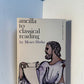 Ancilla to Classical Reading by Moses Hadas