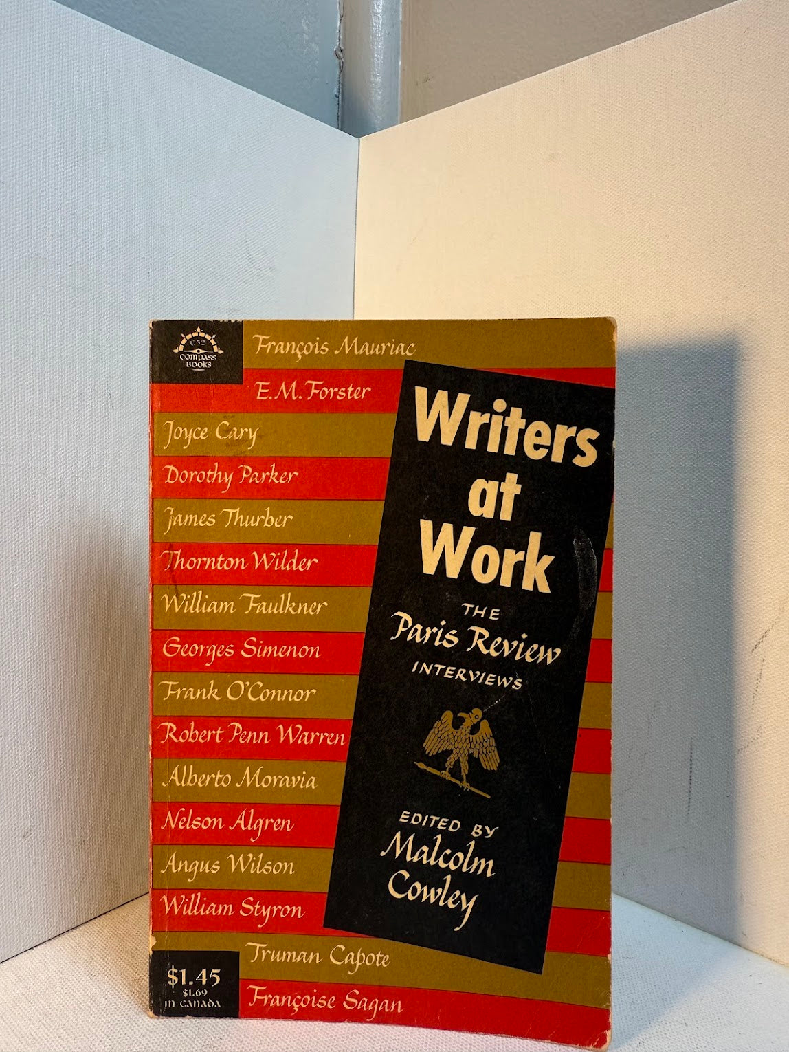 Writers at Work - The Paris Review Interviews edited by Malcolm Cowley