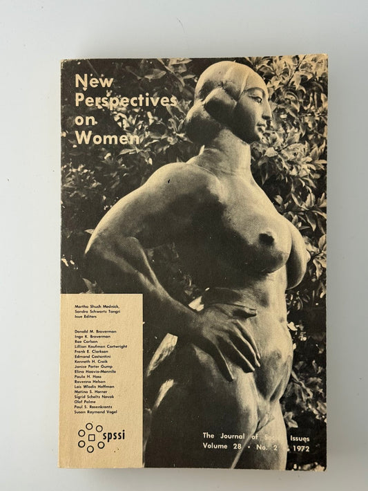 New Perspectives on Women - The Journal of Social Issues Volume 28 No. 2
