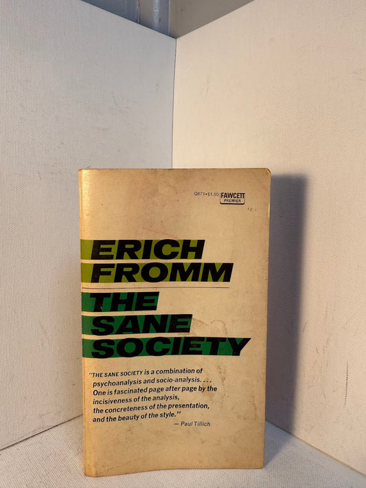 The Sane Society by Erich Fromm