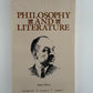 Philosophy and Literature - Ralph Ellison