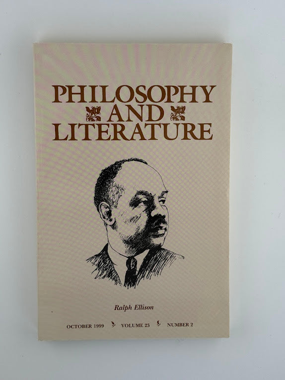 Philosophy and Literature - Ralph Ellison
