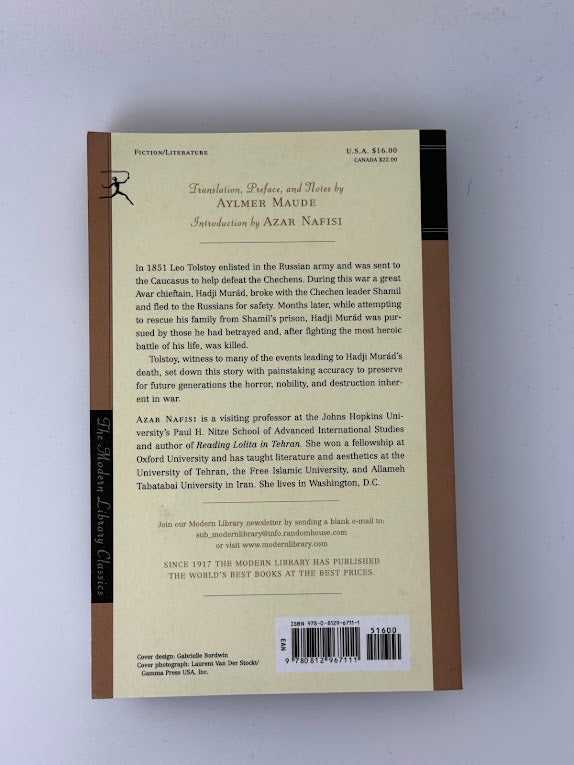 Hadji Murad by Leo Tolstoy