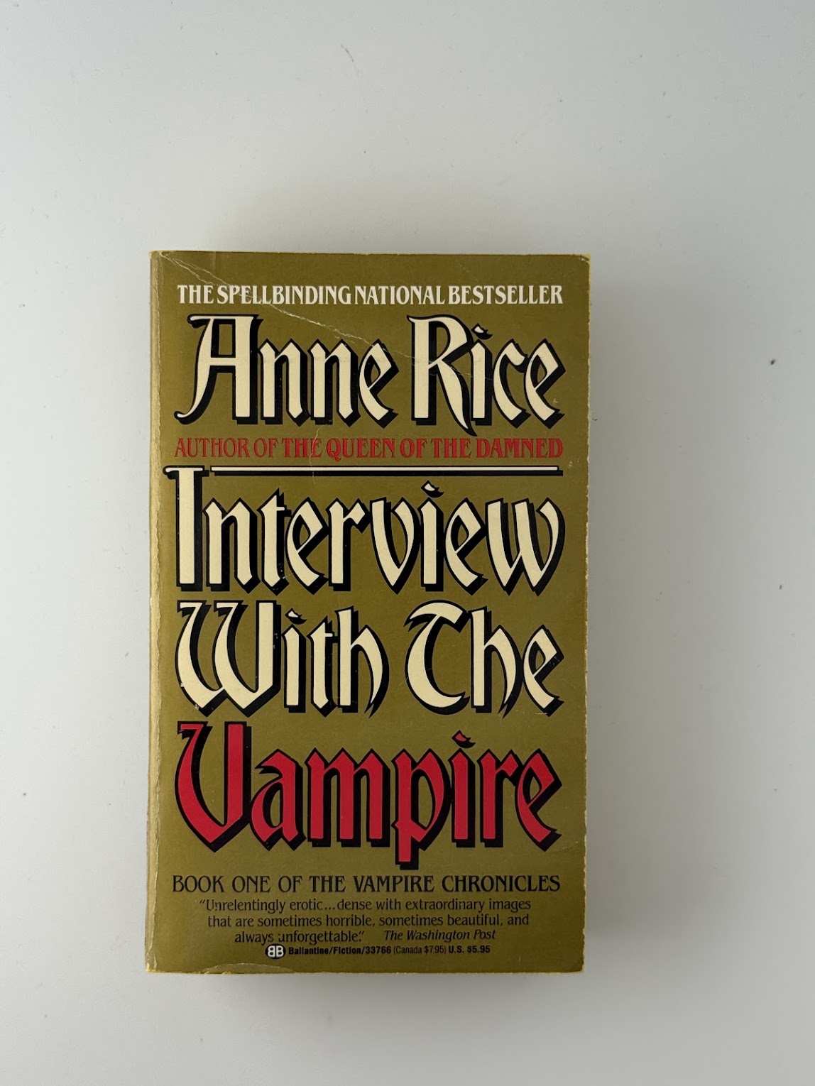 Interview with the Vampire by Anne Rice