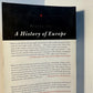 A History of Europe by J.M. Roberts