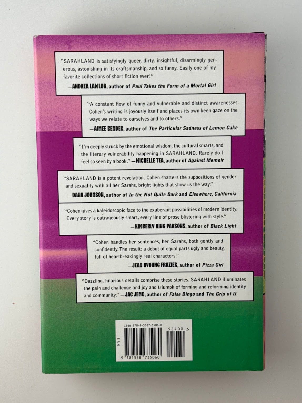 Sarahland by Sam Cohen