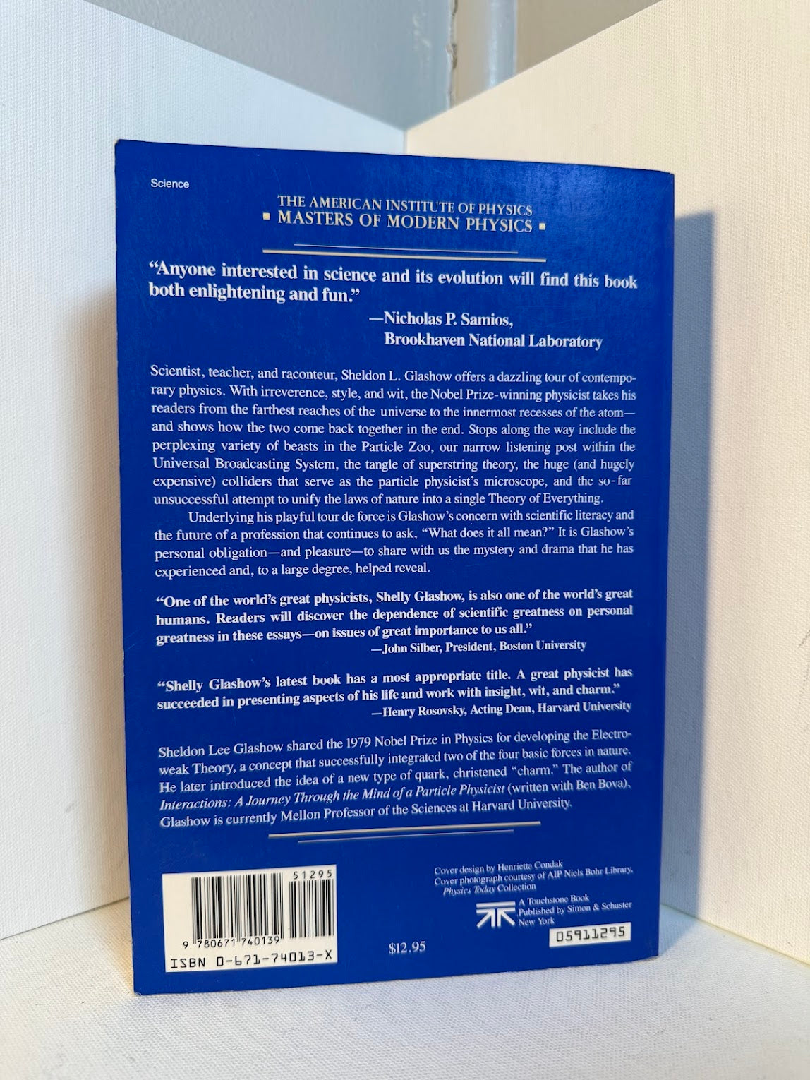 The Charm of Physics by Sheldon L. Glashow