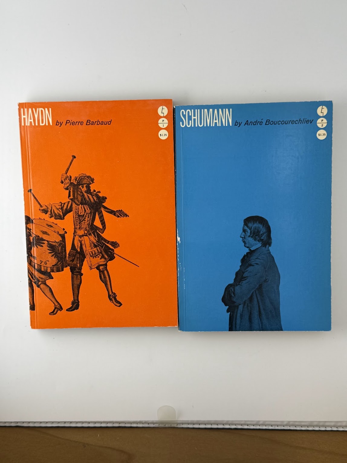 5 vintage Evergreen Profile Books Musician Biographies