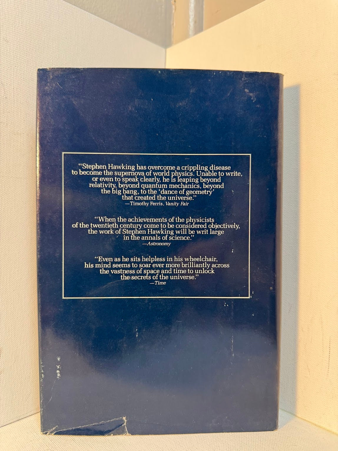 A Brief History of Time by Stephen Hawking